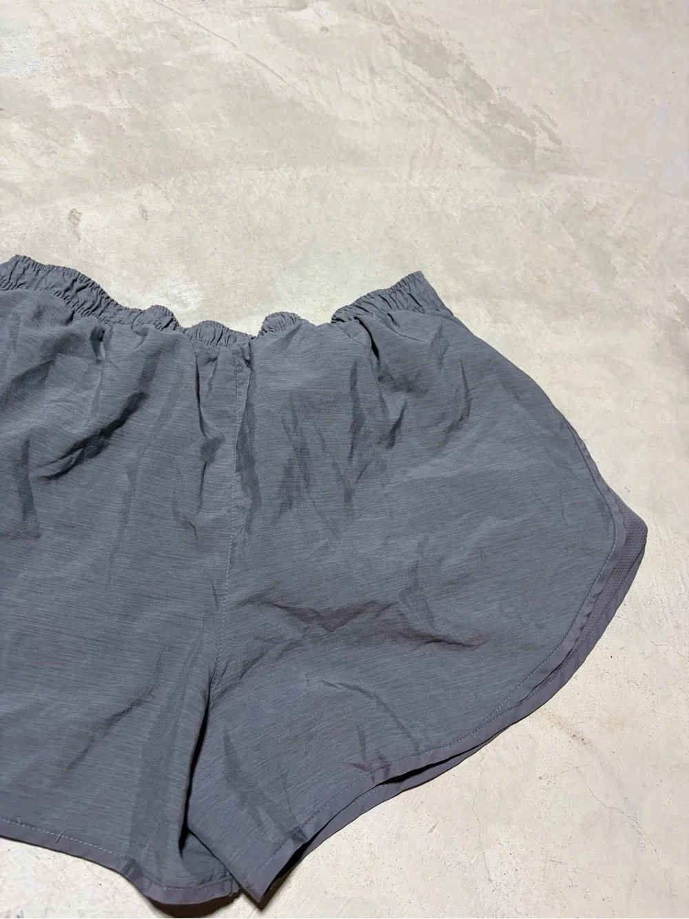 Nike Women’s Charcoal Athletic Shorts with Swoosh XL
